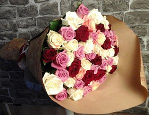Букет 369 из 55 роз